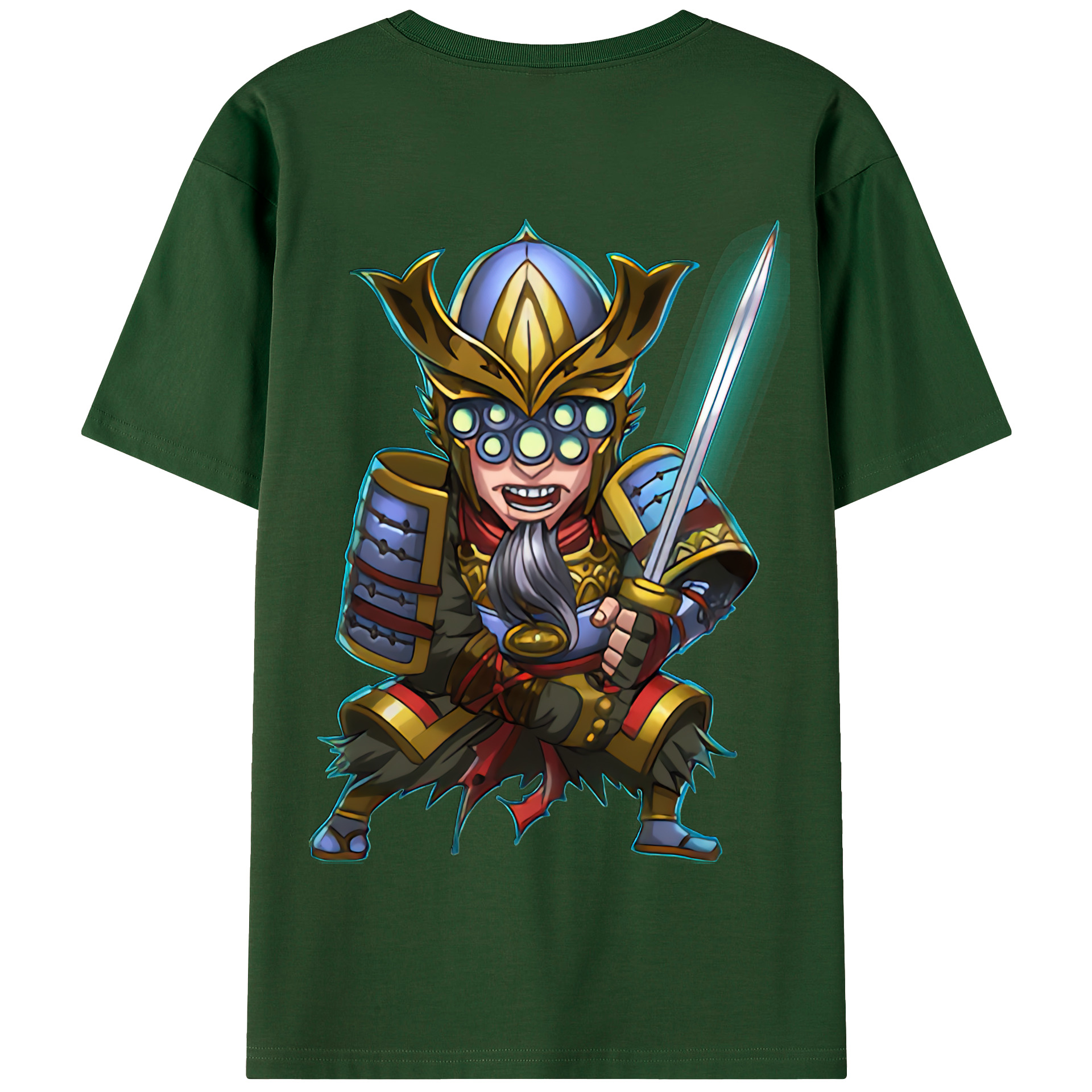 リーグ・オブ・レジェンド League of Legends LOL 綿100％半袖Tシャツ（背面プリント）
